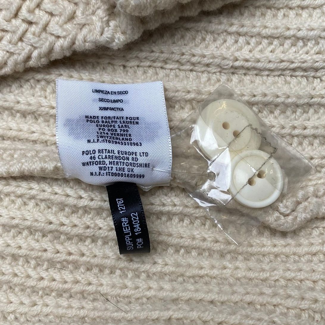 RRL Ralph Lauren RRL Double RL Wool Shawl Collar Chunky Knit Cardigan XS Size US XS / EU 42 / 0 - 10 Thumbnail