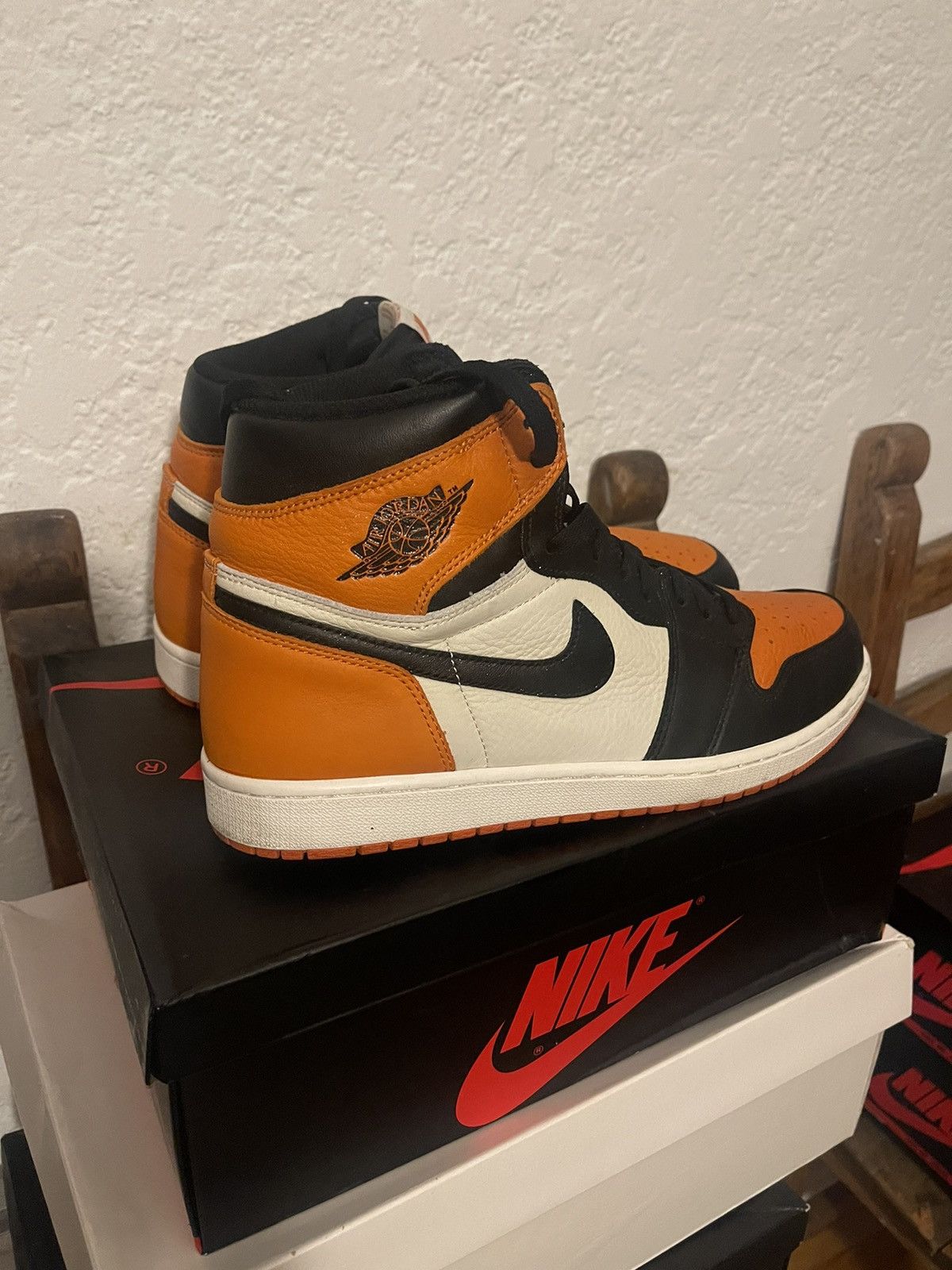 Jordan Brand Jordan 1 Retro High OG Shattered Backboard 2015 Size US 13 / EU 46 - 4 Thumbnail