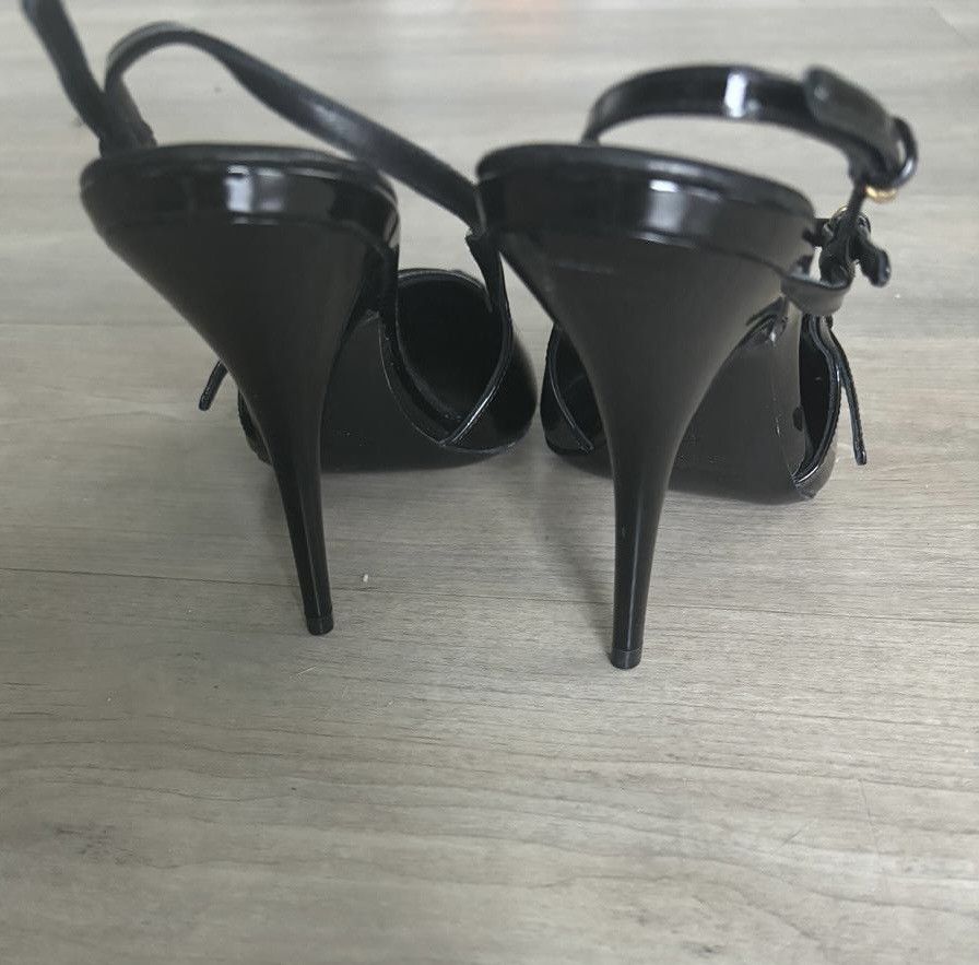 Miu Miu Miu Miu Patent Leather Slingback Pumps Size US 10 / IT 40 - 4 Thumbnail