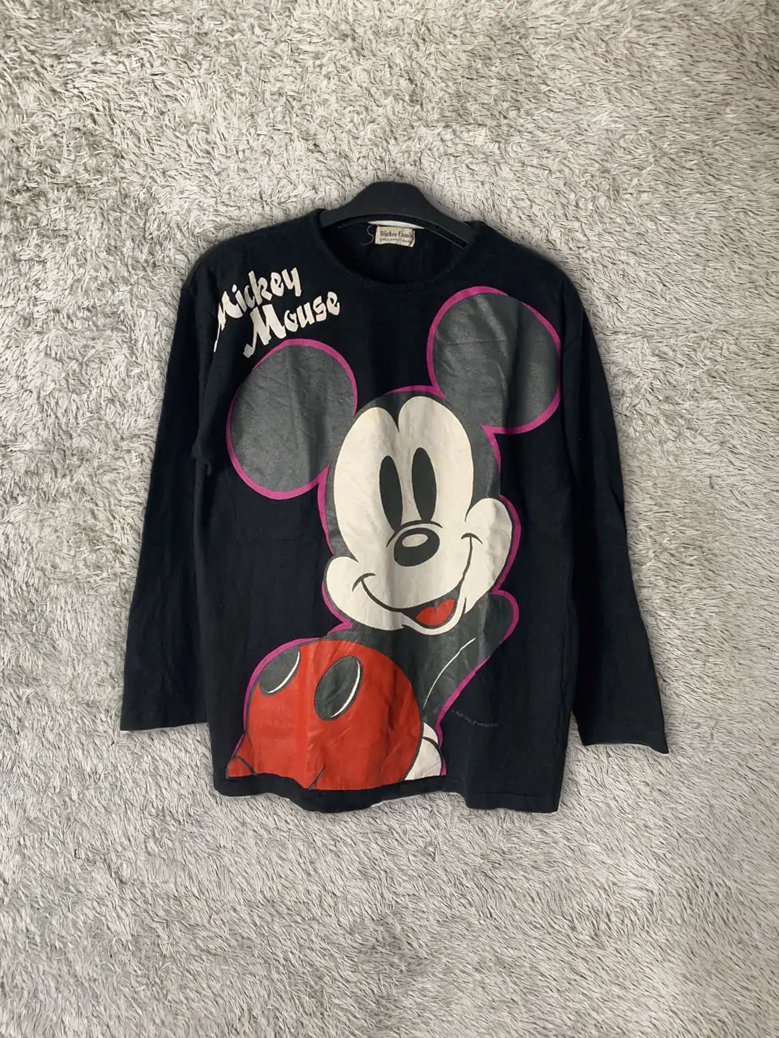 Disney 90s Vintage MICKEY MOUSE by DISNEYLAND Sweatshirt #0791/O Size US M / EU 48-50 / 2 - 1 Thumbnail