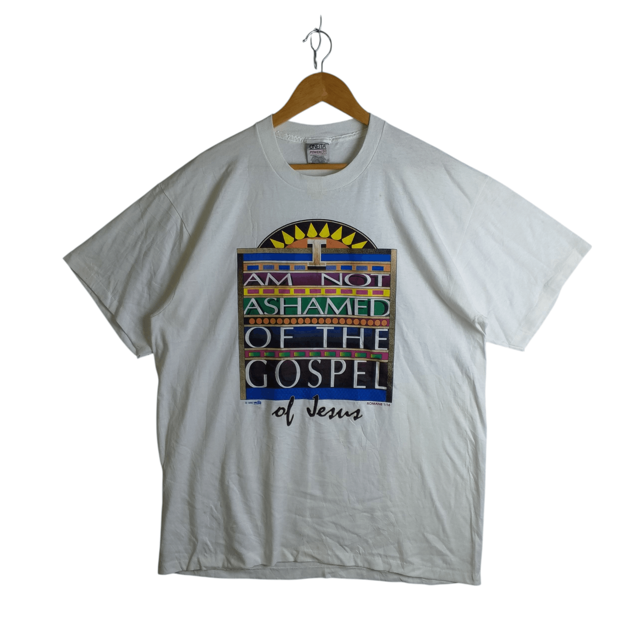 Vintage Vintage Jesus Religion Tee Size US XL / EU 56 / 4 - 1 Thumbnail