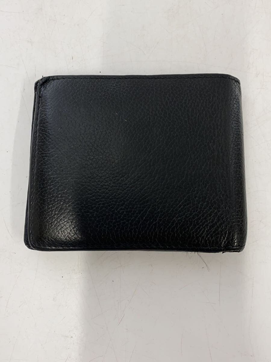 Balenciaga Balenciaga Leather Bi-Fold Wallet Black Size ONE SIZE - 2 Thumbnail