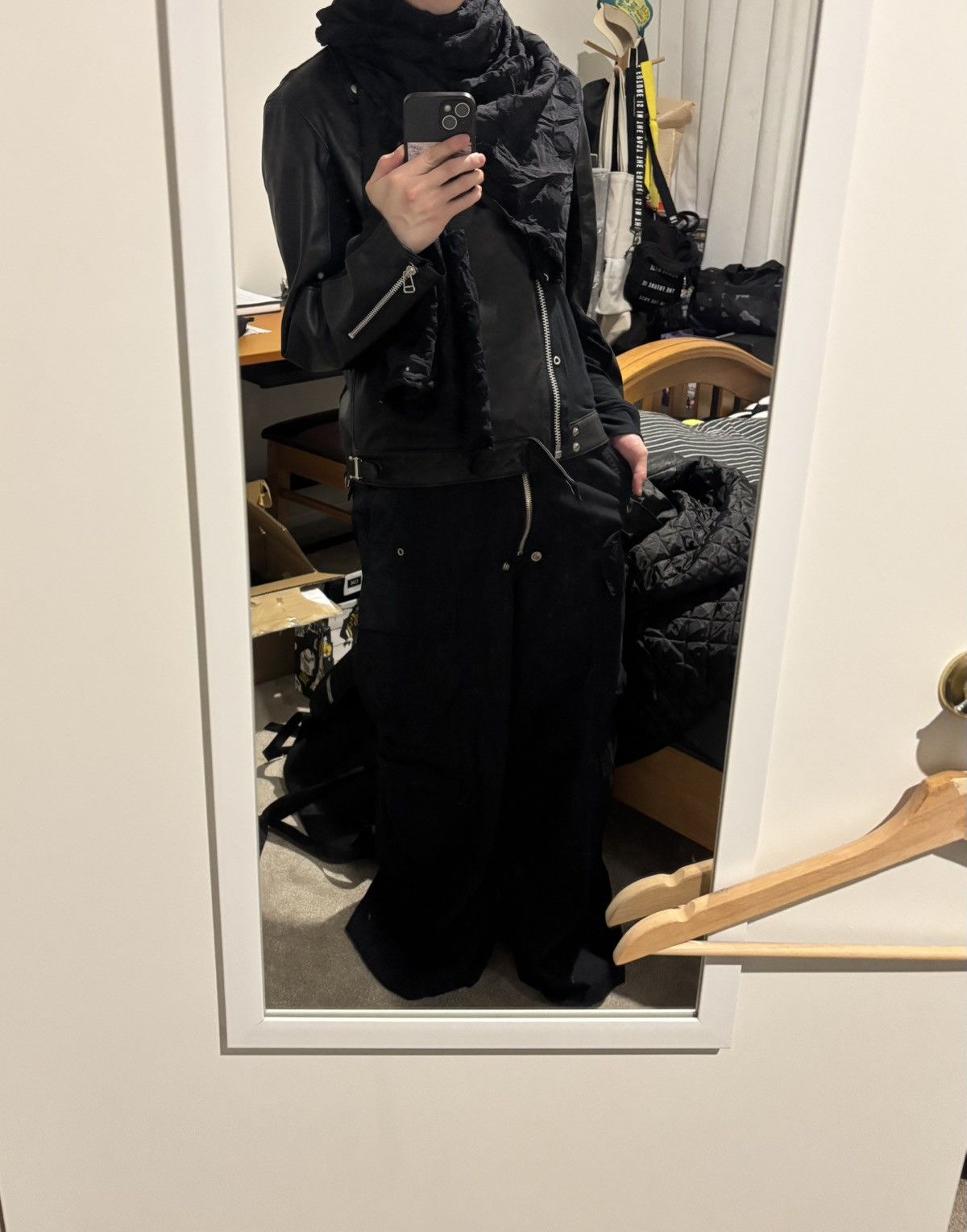 Undercover Undercover SS24 Rebelgods Hyrbid Cowhide Leather Jacket Size US M / EU 48-50 / 2 - 16 Thumbnail