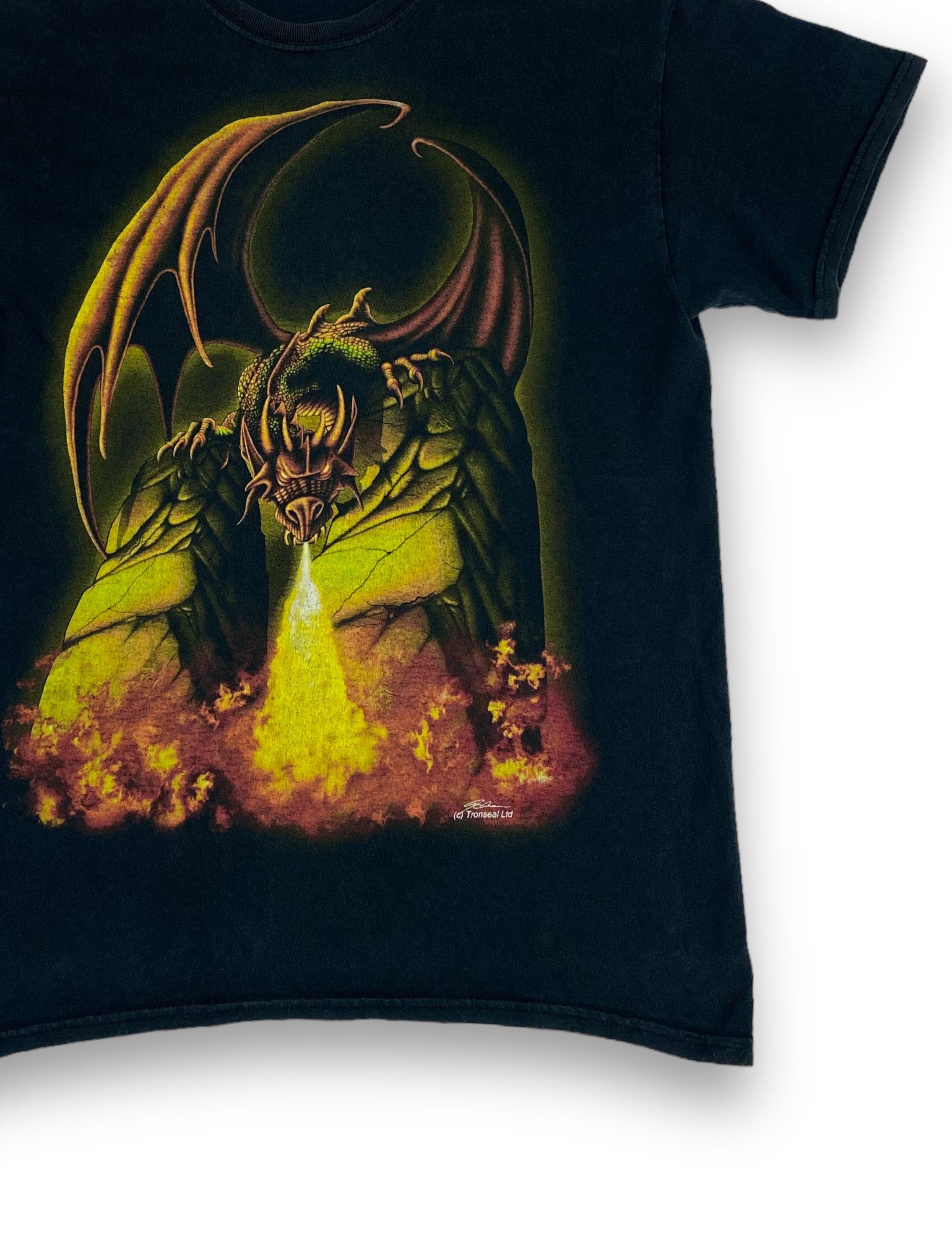 Other Vintage DRAGON GIDLAN T-Shirt Tronseal Y2k M606 Size US M / EU 48-50 / 2 - 2 Thumbnail