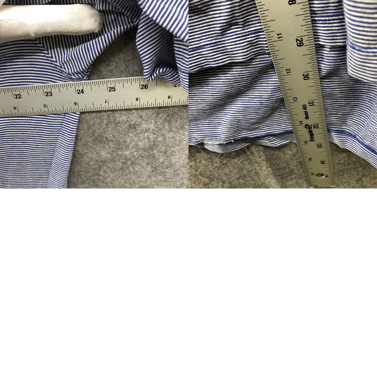 Vintage B Draddy Polo Shirt Mens M Blue White Striped Short Sleeve Pima Cotton Polo Shirt Mens M Blue White Striped Short Sleeve Cotton Blend Spandex Logo Size US M / EU 48-50 / 2 - 8 Thumbnail