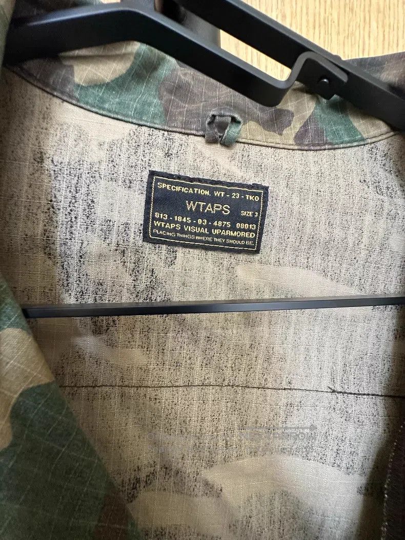 Wtaps Wtaps Co-branded Washed Camouflage Four-Pocket Jacket Size US L / EU 52-54 / 3 - 7 Thumbnail