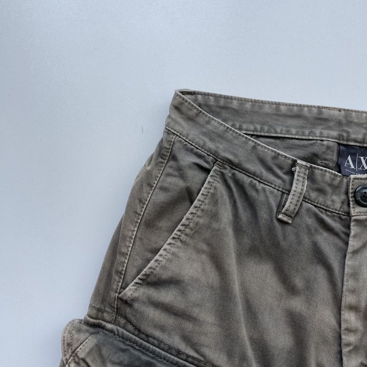 Armani Exchange Armani Exchange Regular Cargo Pants Garment Brown Size US 28 / EU 44 - 4 Thumbnail