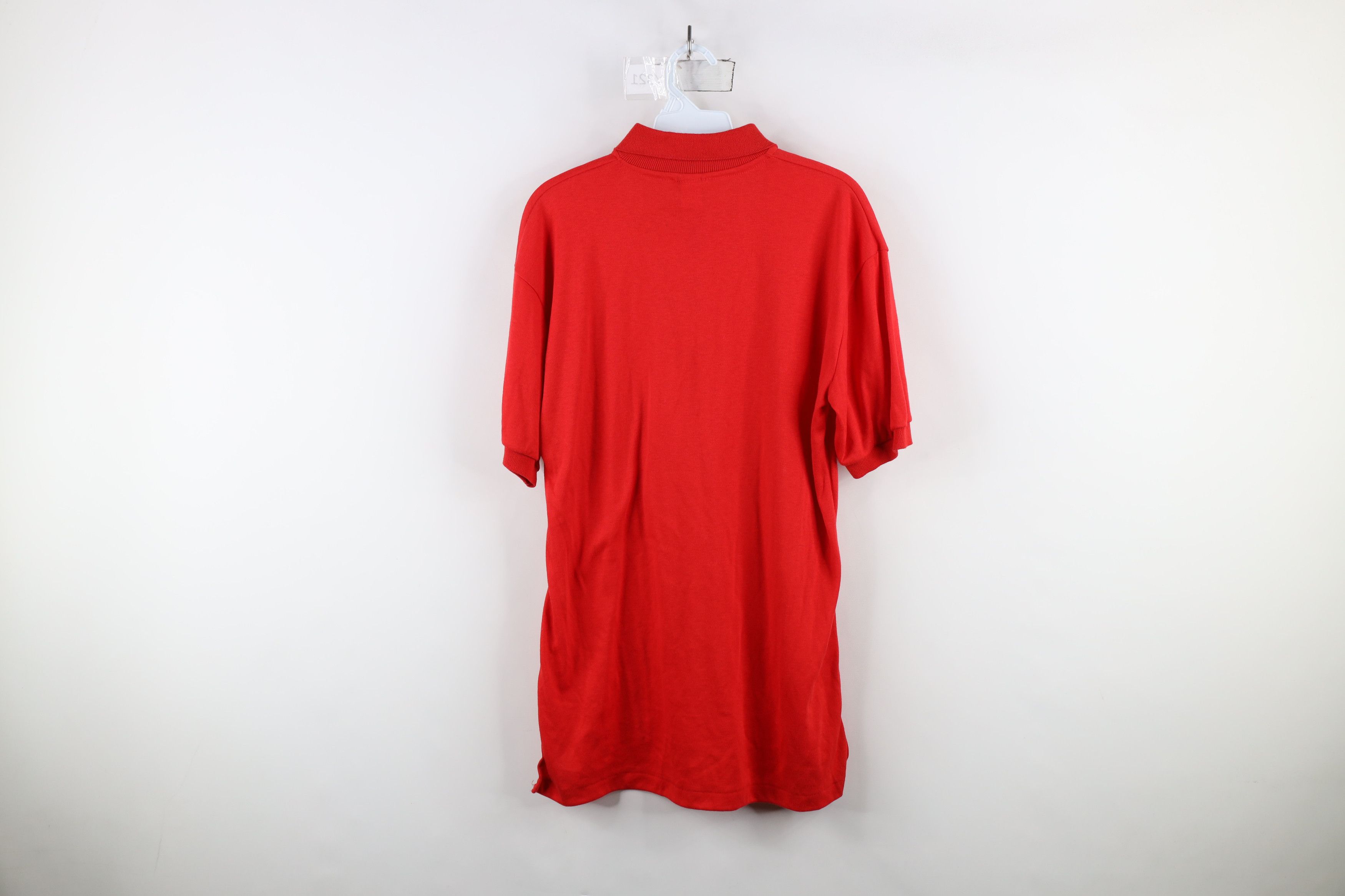 Vintage Vintage 80s 90s Streetwear Collared Golf Polo Shirt Red USA Size US M / EU 48-50 / 2 - 13 Thumbnail