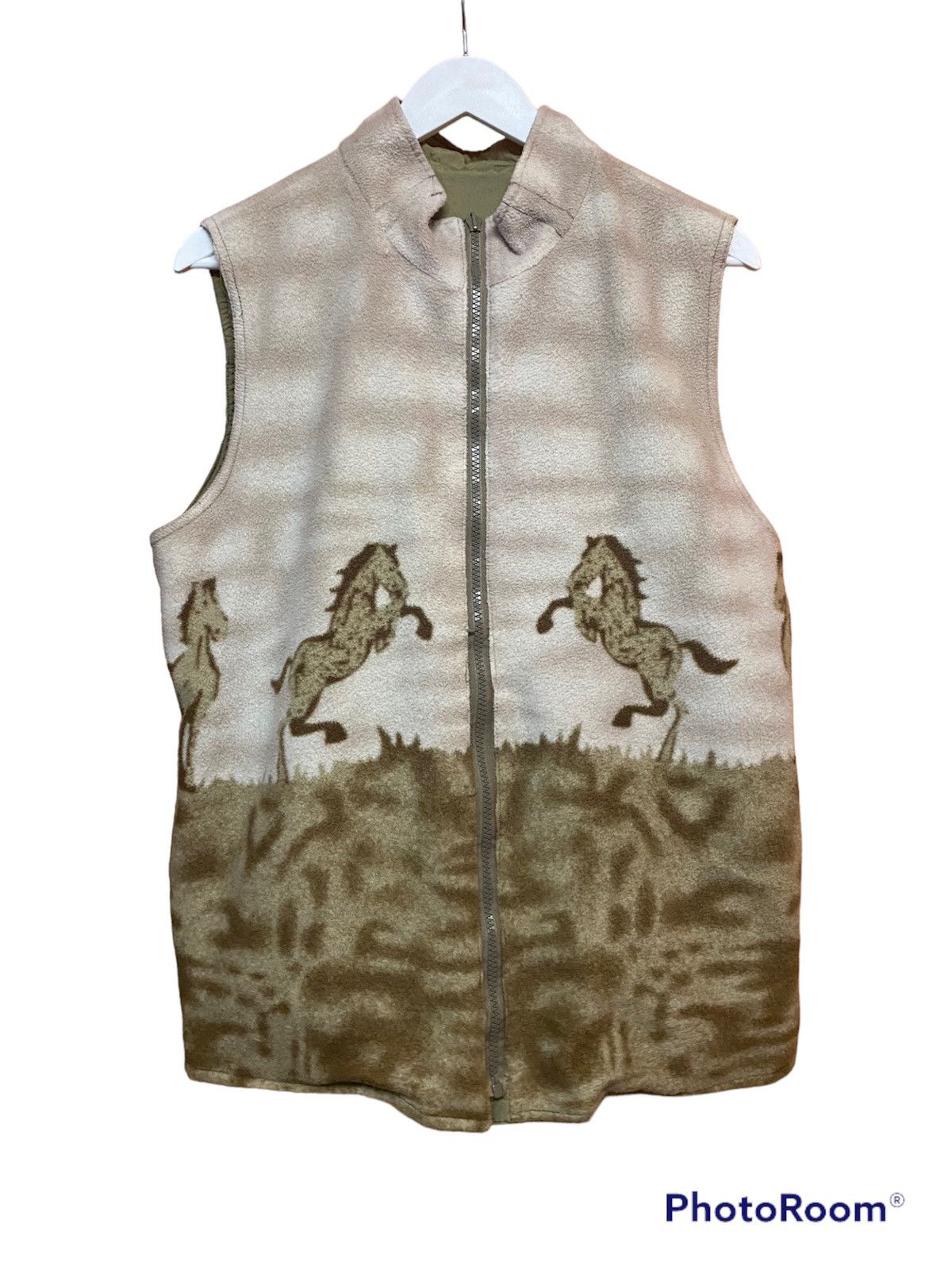 Japanese Brand × Vintage Horse Wool Vest Size US L / EU 52-54 / 3 - 1 Thumbnail