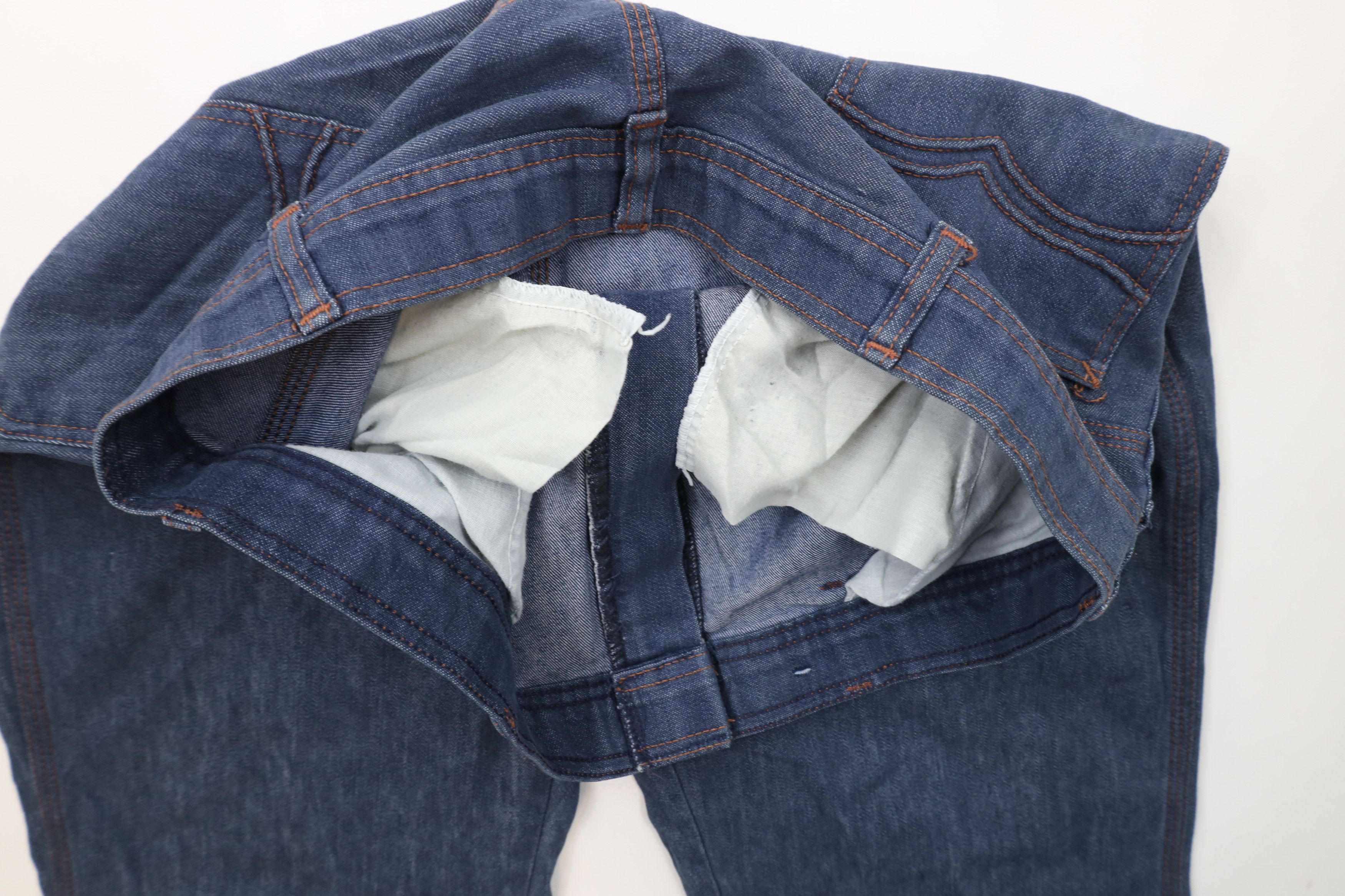 Vintage Vintage 70s Streetwear Flared Wide Leg Denim Jeans USA Size US 38 / EU 54 - 3 Thumbnail