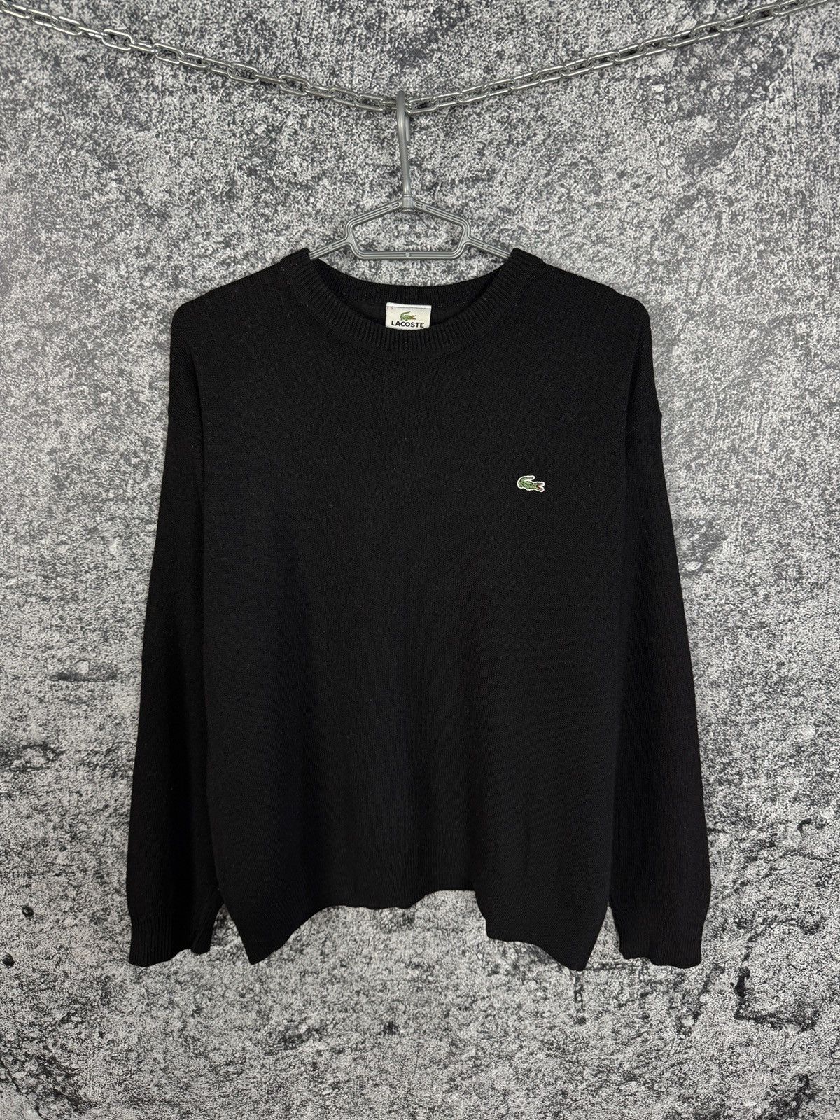 Lacoste Men’s Lacoste Crewneck Wool Sweater Pullover Vintage Size 5 Size US L / EU 52-54 / 3 - 1 Thumbnail