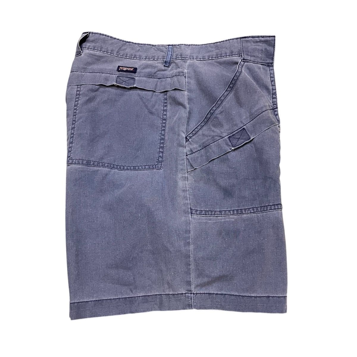 Jansport Vintage JanSport Outdoor Utility Shorts Blue Cotton Canva Size US 34 / EU 50 - 5 Thumbnail