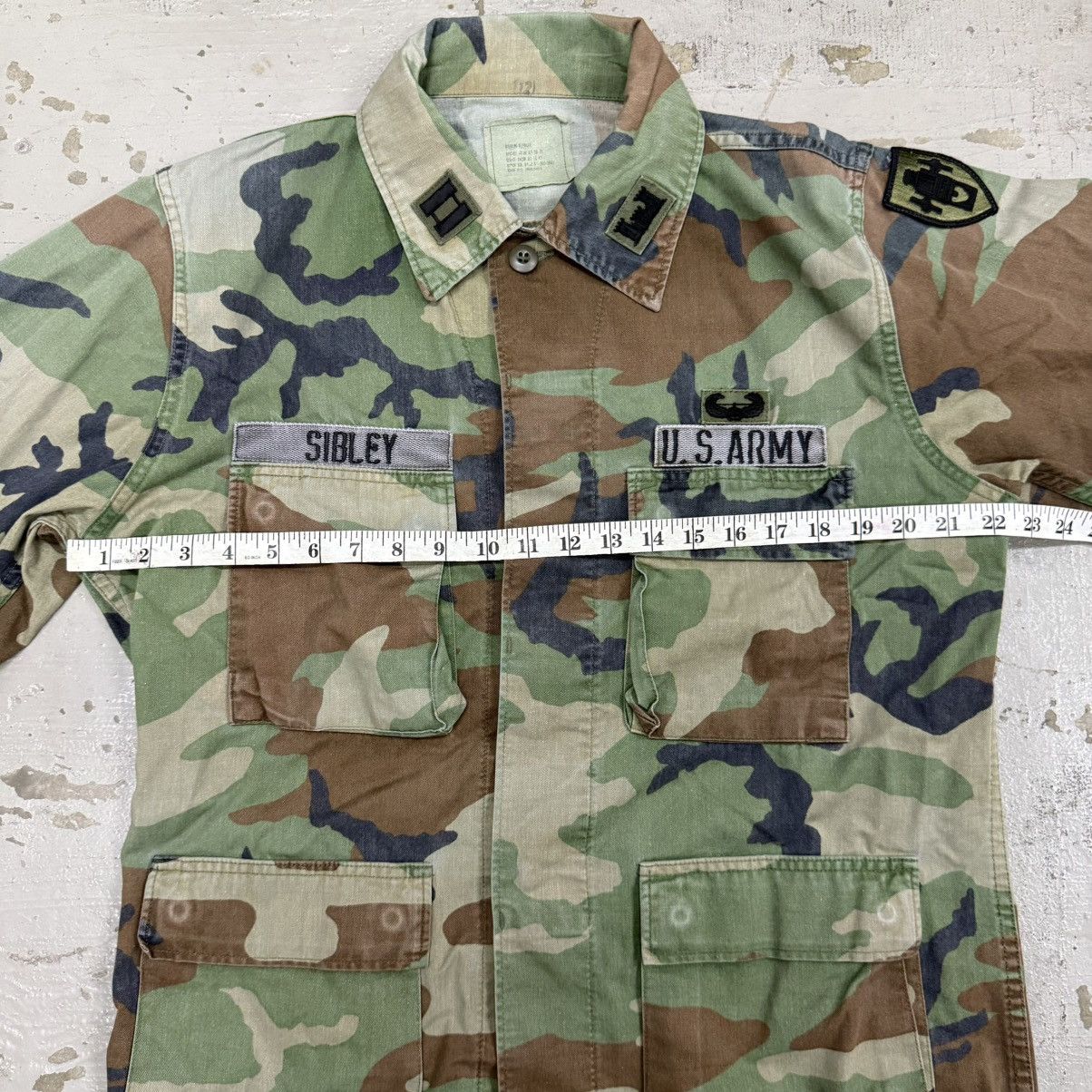 Vintage Vintage US Army DBU Woodland Camo Jacket Size US L / EU 52-54 / 3 - 9 Thumbnail