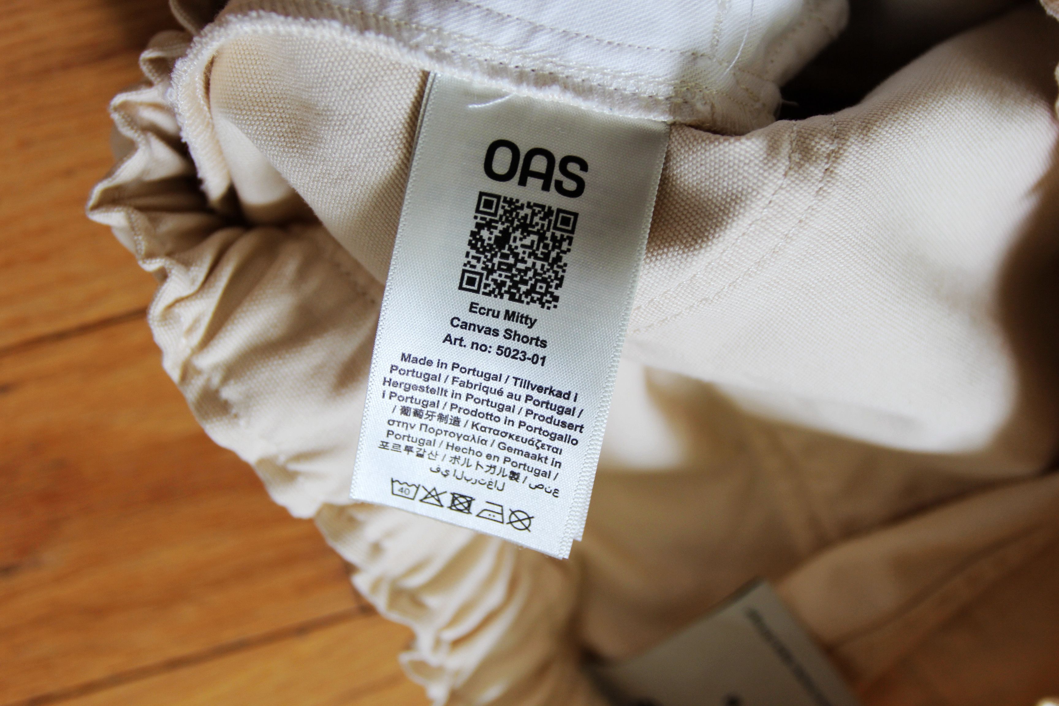 OAS BNWT SS25 OAS ECRU MITTY CANVAS SHORTS M Size US 32 / EU 48 - 9 Thumbnail