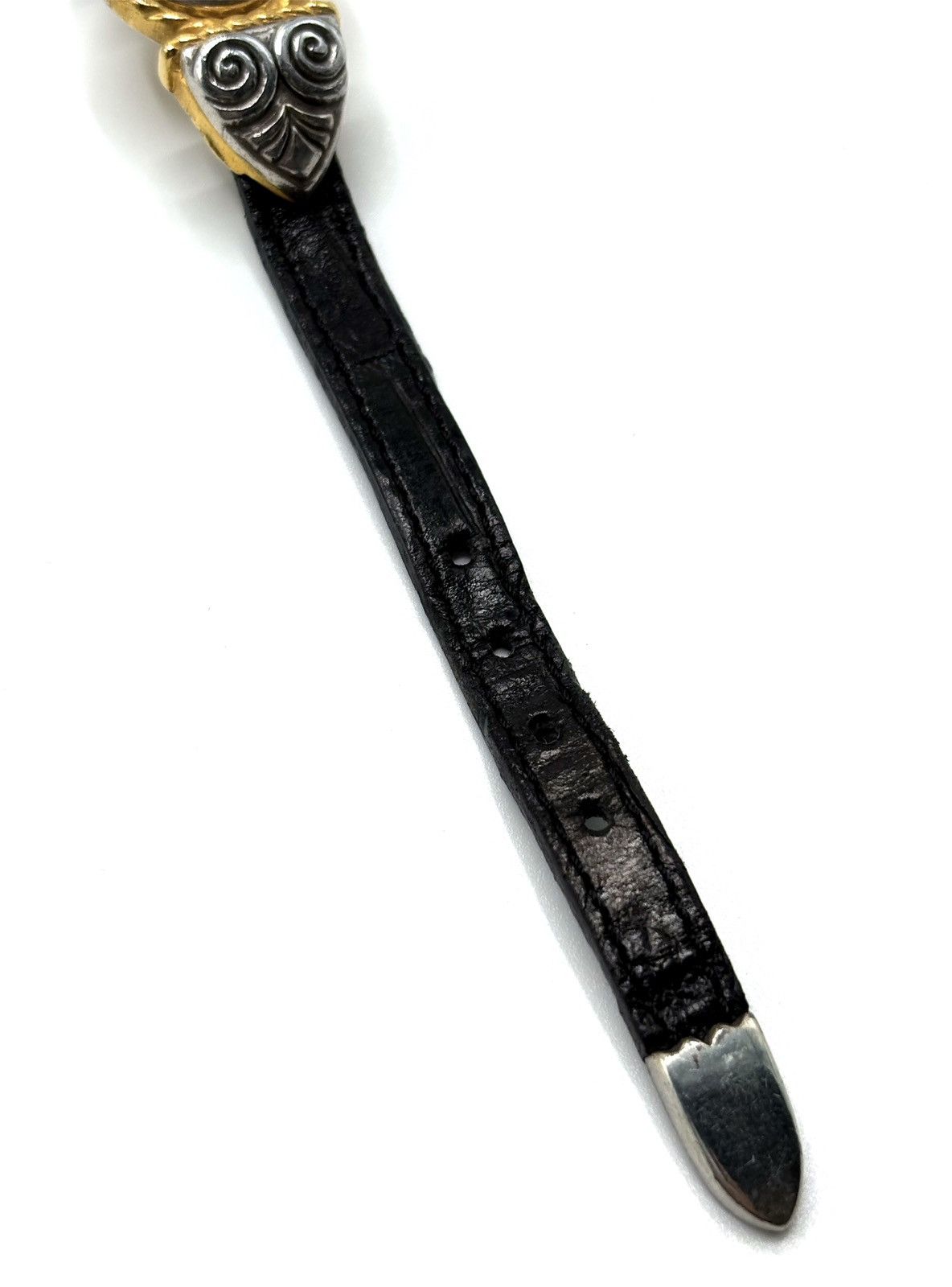 Brighton Brighton Two-Tone Leather Medallion Bracelet Size ONE SIZE - 7 Thumbnail