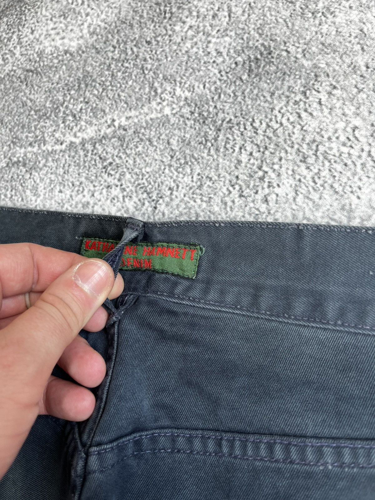 Designer × Katharine Hamnett London × Other Katharine Hammett vintage 90s denim pants Size US 36 / EU 52 - 11 Thumbnail