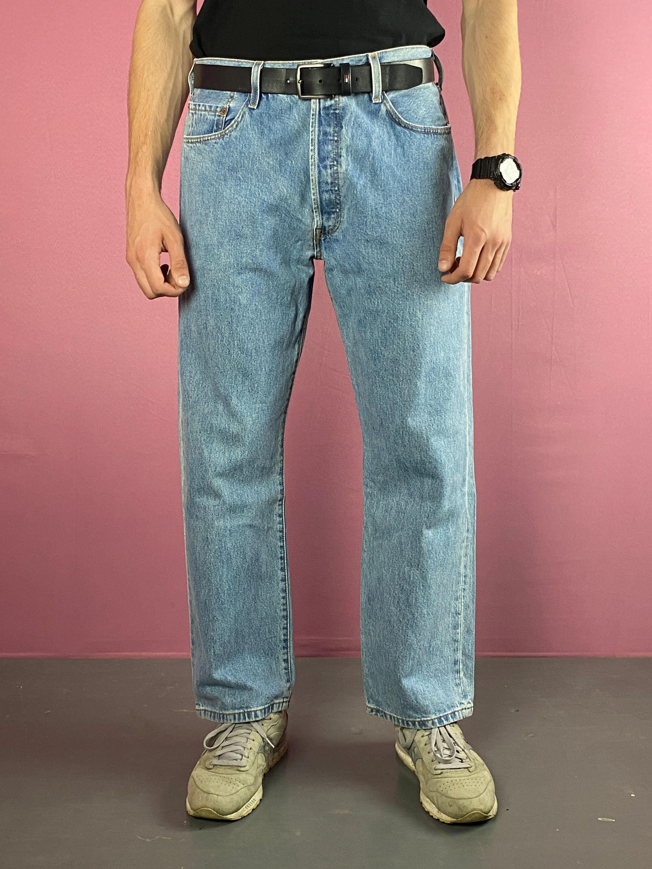 Levi's 90s Levi's 501 Vintage Men's Jeans - 38 Size US 38 / EU 54 - 3 Thumbnail