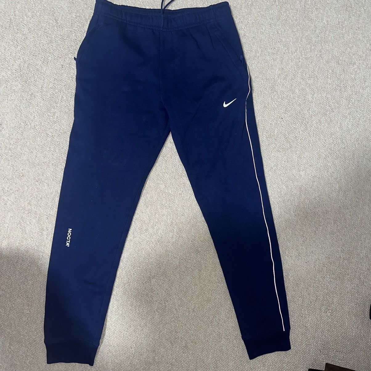 Nike Nike Nocta Fleece Sweatpants Blue Size US 32 / EU 48 - 2 Thumbnail