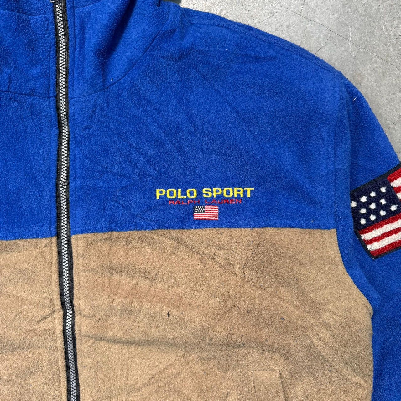 Polo Ralph Lauren Vintage POLO SPORT Ralph Lauren Fleece Jacket Size US L / EU 52-54 / 3 - 5 Thumbnail