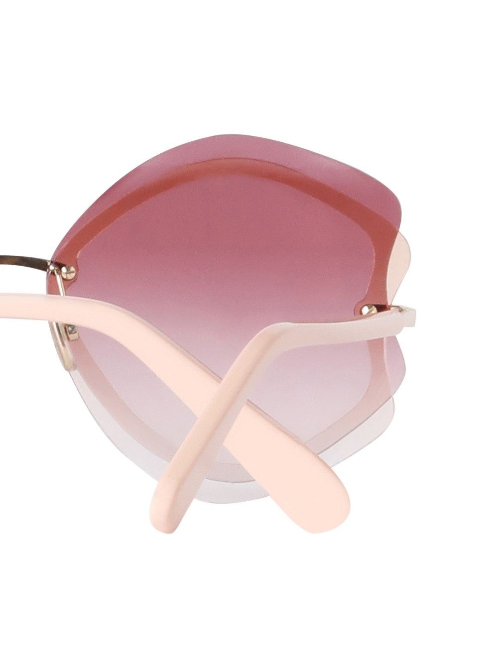 Zimmermann oc11z0925 Size: OS / Gleam Oversize Sunglasses in Rose Pink Size ONE SIZE - 4 Thumbnail