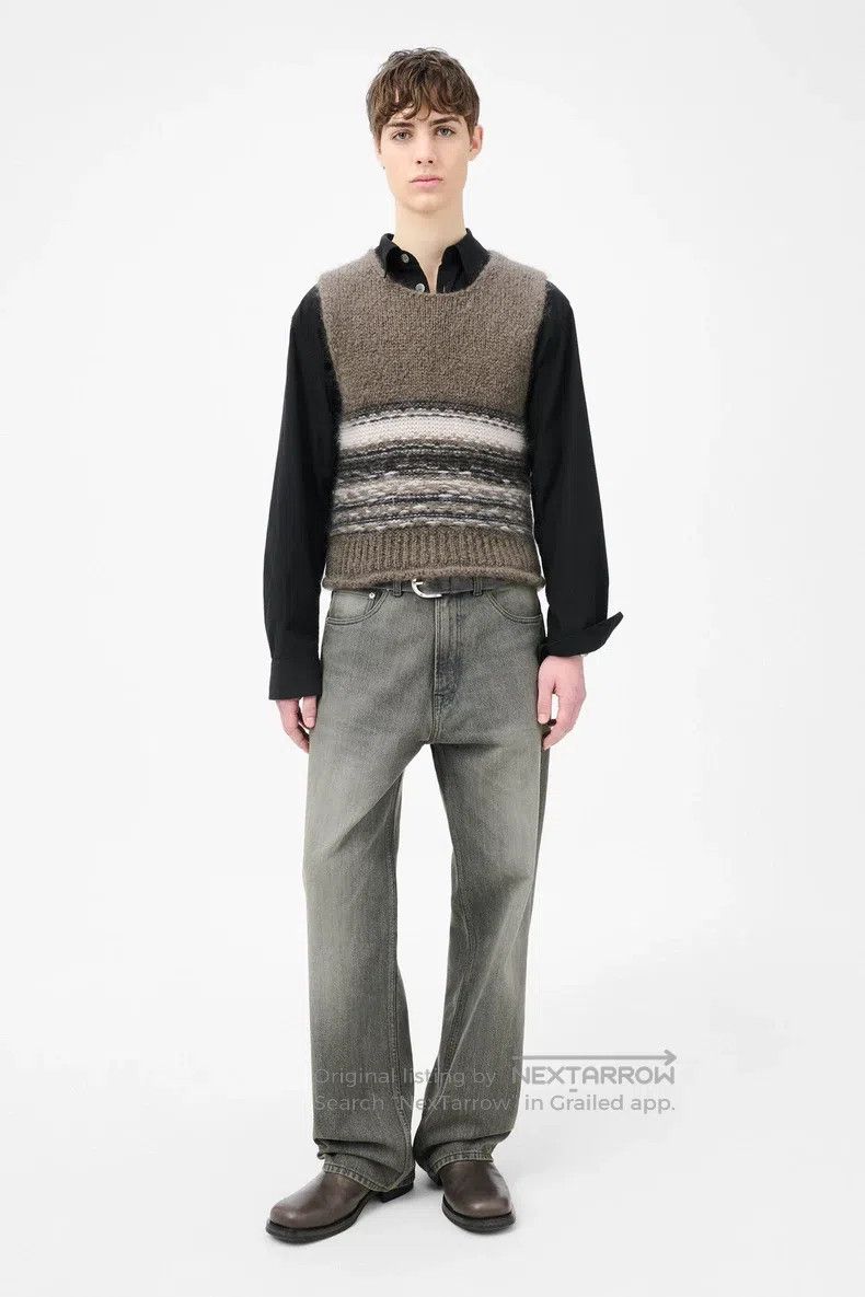 Our Legacy Our Legacy Knitted backless round neck sweater for autumn Size US S / EU 44-46 / 1 - 1 Thumbnail