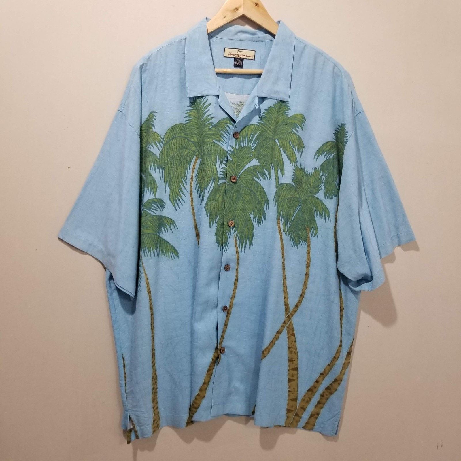 Tommy Bahama Tommy Bahama Shirt Mens XXL Silk Loop Collar Camp Hawaiian Size US XXL / EU 58 / 5 - 9 Thumbnail