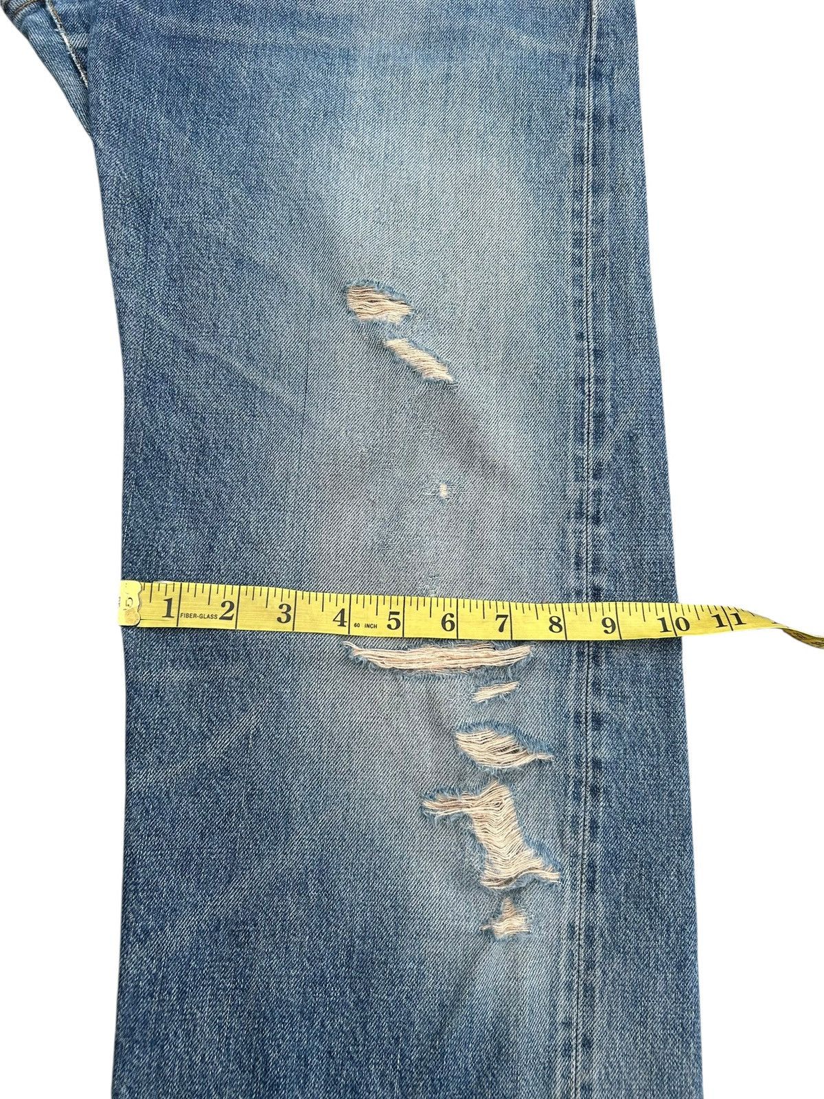 Kapital Vintage Studio Dartisan Selvedge Distressed Denim Jeans Size US 32 / EU 48 - 21 Thumbnail