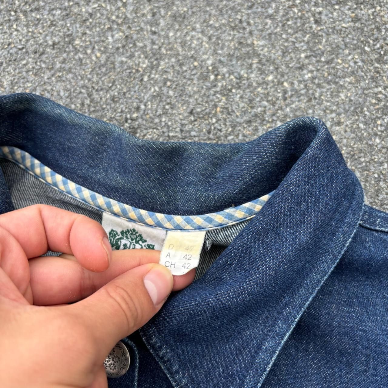 Japanese Brand × Vintage Denim jacket Size XL / US 12-14 / IT 48-50 - 6 Thumbnail
