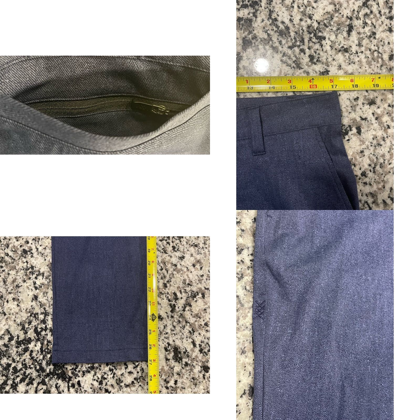 Rhone Rhone Commuter Pant 34x27 Classic Straight Leg Blue Indigo Fall 2023 Size US 34 / EU 50 - 8 Thumbnail