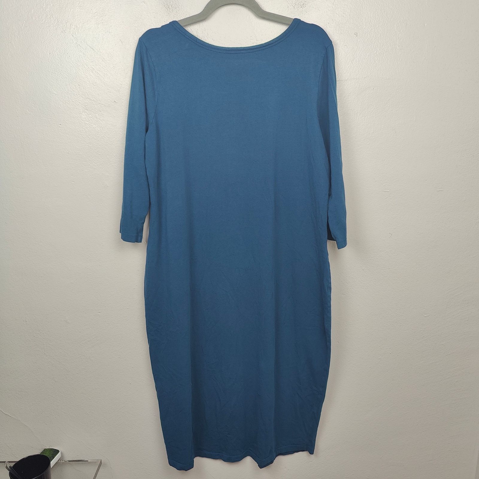 Other Universal Standard Square Neck Cocoon Dress Womens XS Size XL / US 12-14 / IT 48-50 - 3 Thumbnail