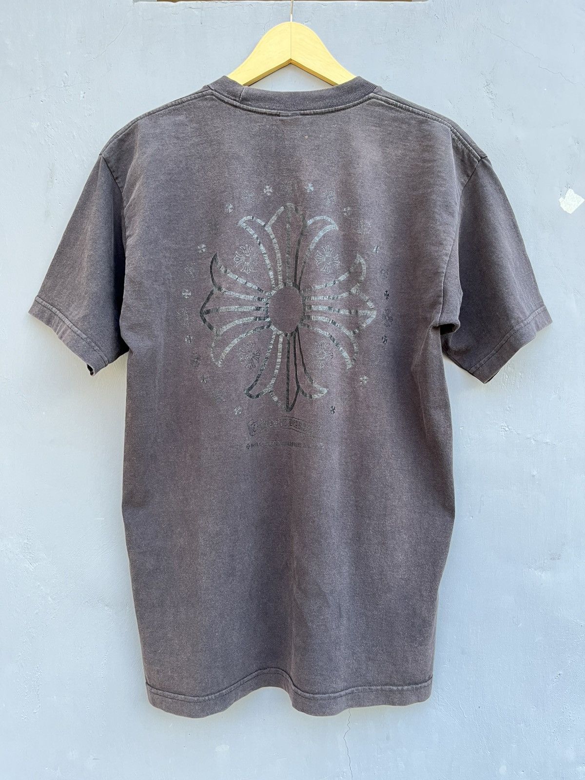 Faded Chrome Hearts Hollywood Plus Logo Tee