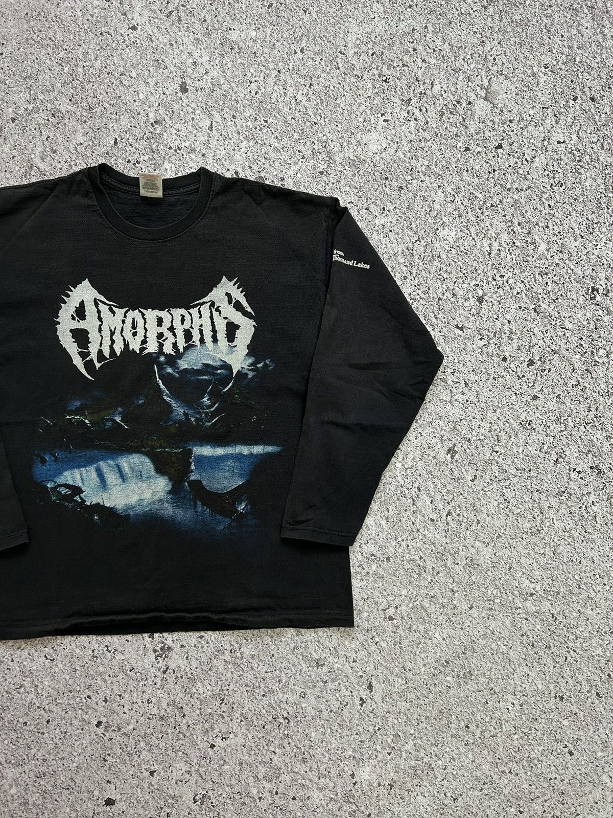 Band Tees × Vintage Vintage amorphis tales from the thousand lakes Long Sleeve Size US M / EU 48-50 / 2 - 5 Thumbnail
