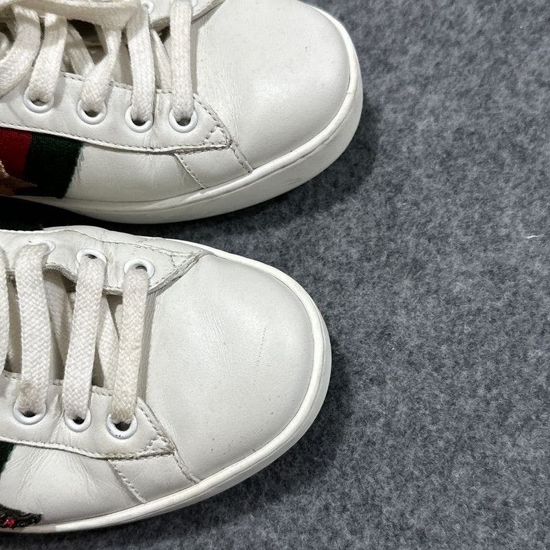 Gucci Gucci Ace Low-Top Leather Sneakers for Men Size US 8.5 / EU 41-42 - 8 Thumbnail