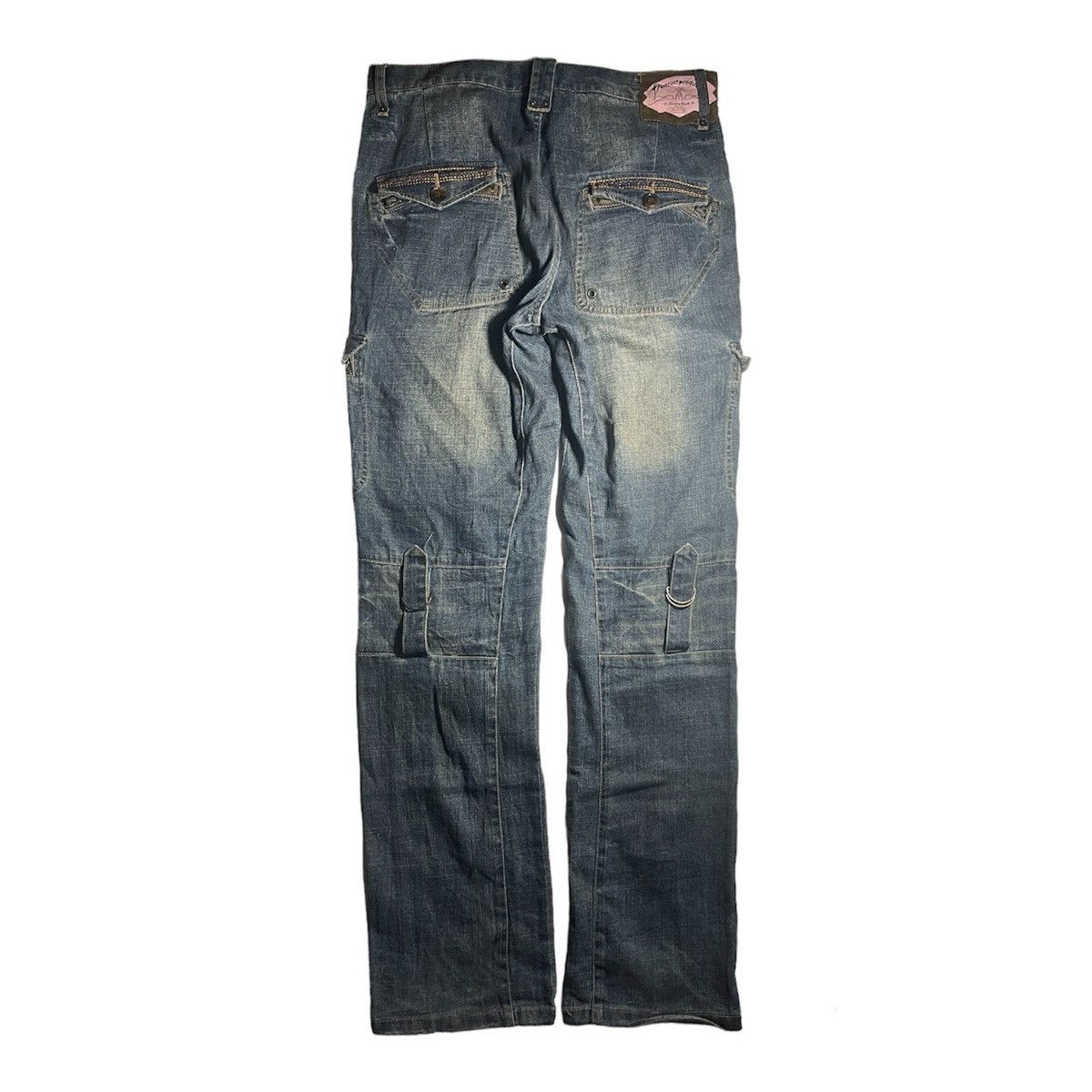 Japanese Brand PPFM Jeans Multipocket Rock Tactical Style Size US 33 - 2 Thumbnail