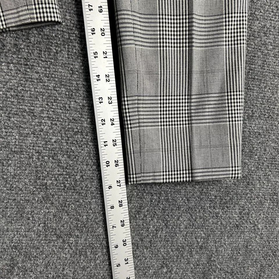 Banana Republic Banana Republic Pants Womens 4 Sloan Glen Check Trousers Size 30" / US 8 / IT 44 - 3 Thumbnail