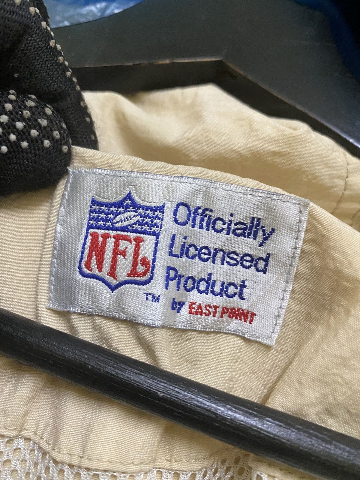 NFL Vtg San Francisco 49ers NFL Windbreaker Jacket East Point Size US L / EU 52-54 / 3 - 9 Thumbnail