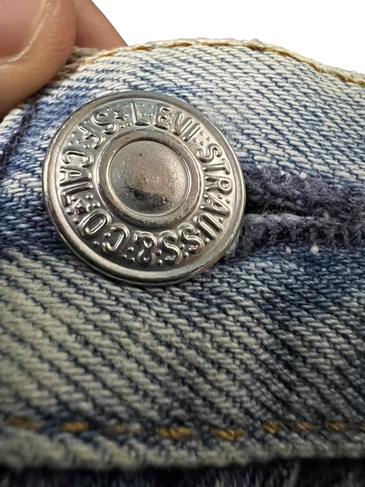 Levi's Vintage Levis 501 Distressed Faded Dirty Jean Size US 28 / EU 44 - 11 Thumbnail