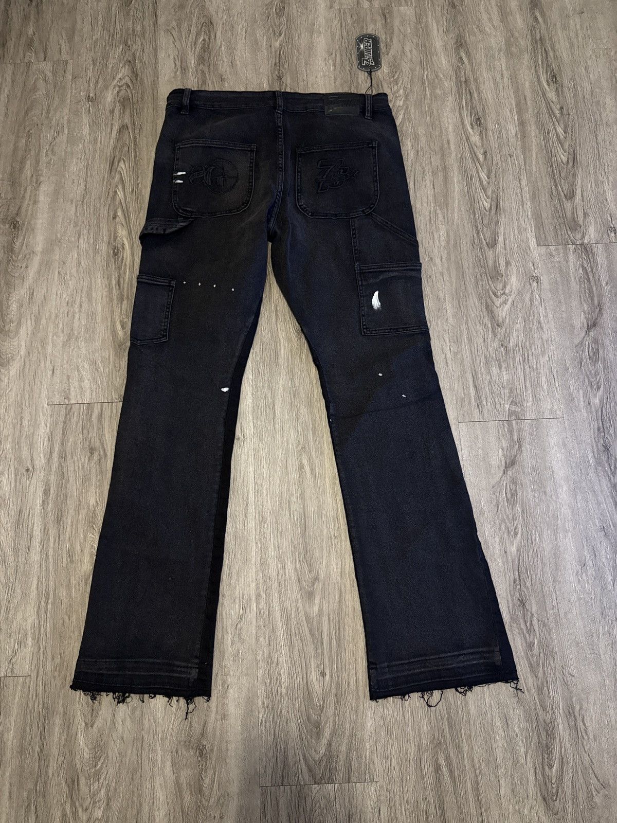 TRIPLE SEVENS Triple Seven Sniper Flare Jeans Size 36 Size US 36 / EU 52 - 5 Thumbnail