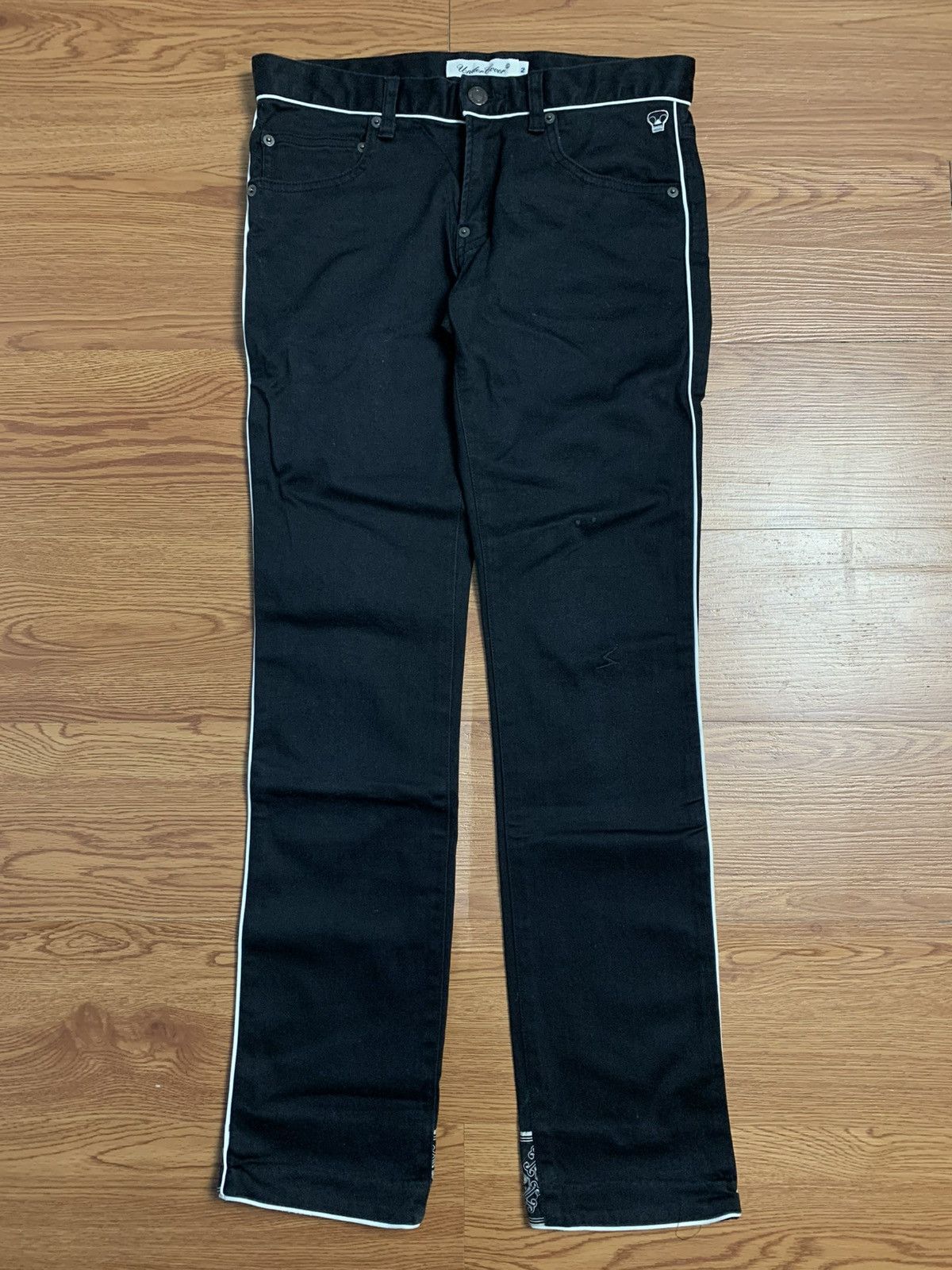 Undercover Women Undercover Embroidered Skull Pants Size 29" - 1 Thumbnail