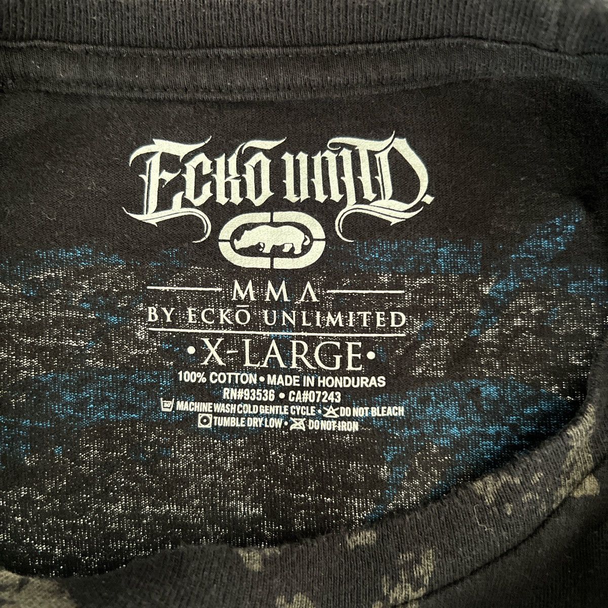 Ecko Unltd. y2k Ecko Unltd. x MMA Rhino Tee Size US XL / EU 56 / 4 - 3 Thumbnail