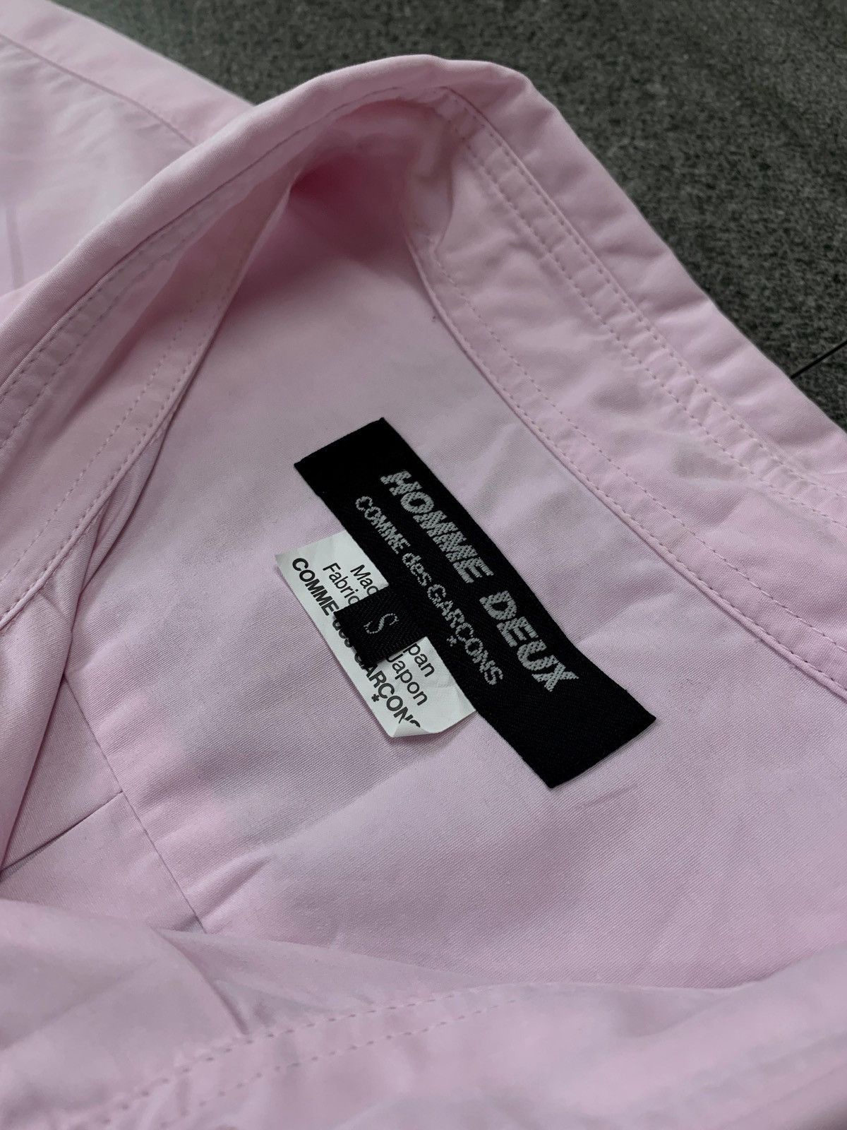 Comme des Garcons Homme Deux Patchworked Graphic Shirt Size US M / EU 48-50 / 2 - 7 Thumbnail