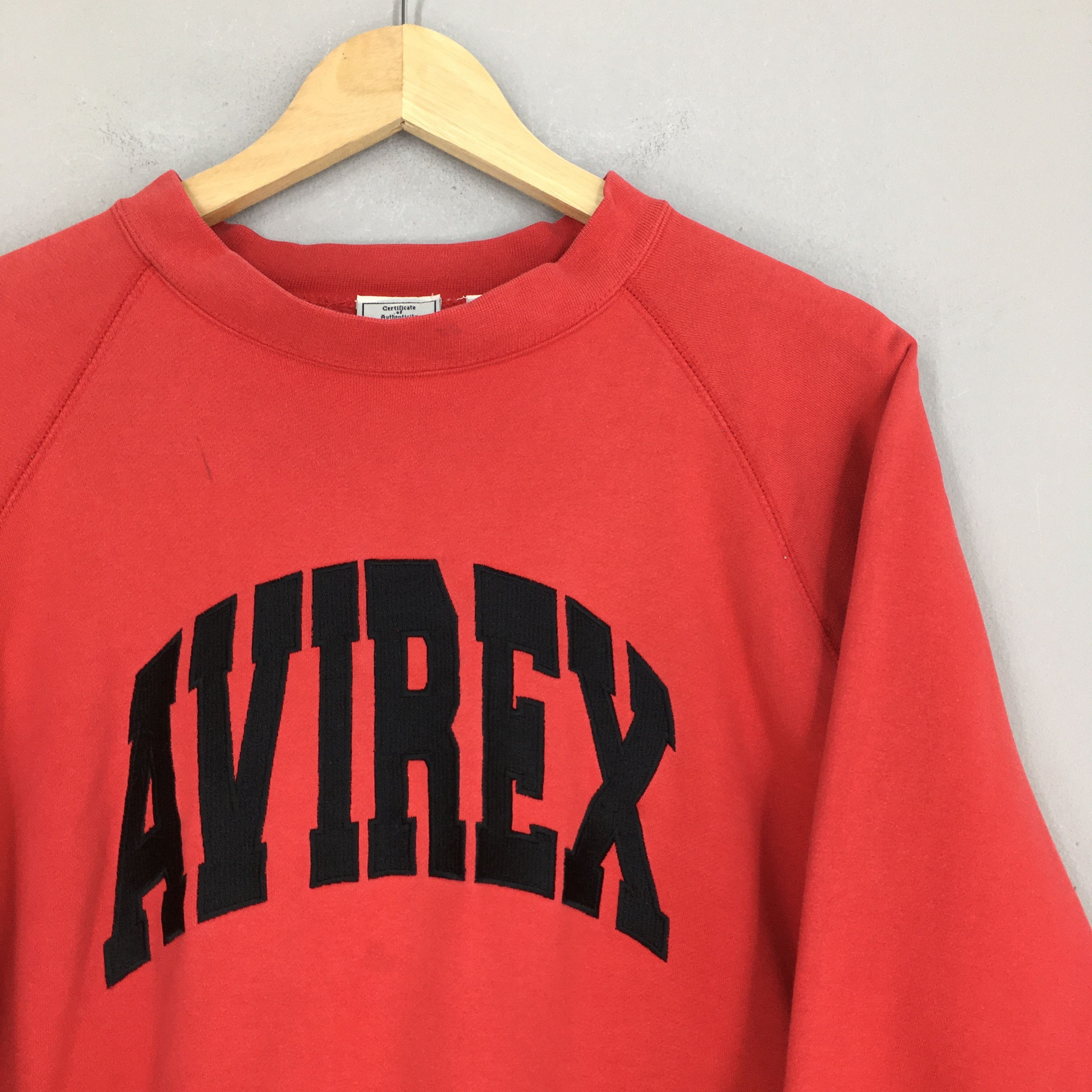 Avirex Vintage 90s Avirex Usa Embroidery Sweatshirt Medium Size US M / EU 48-50 / 2 - 2 Thumbnail