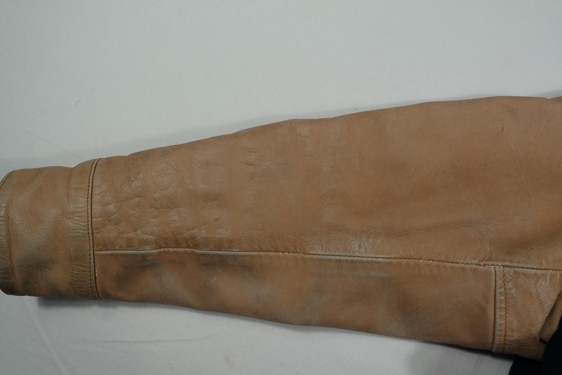 Tommy Hilfiger Tommy Hilfiger Denim Jacket Varsity Leather Wool Vintage S Size US S / EU 44-46 / 1 - 8 Thumbnail