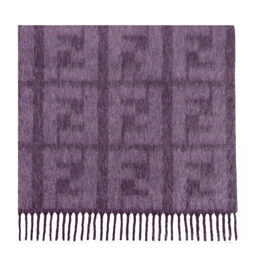 Fendi o1s1wg111224 Size: OS / Throw Blanket in Purple Size ONE SIZE - 2 Thumbnail