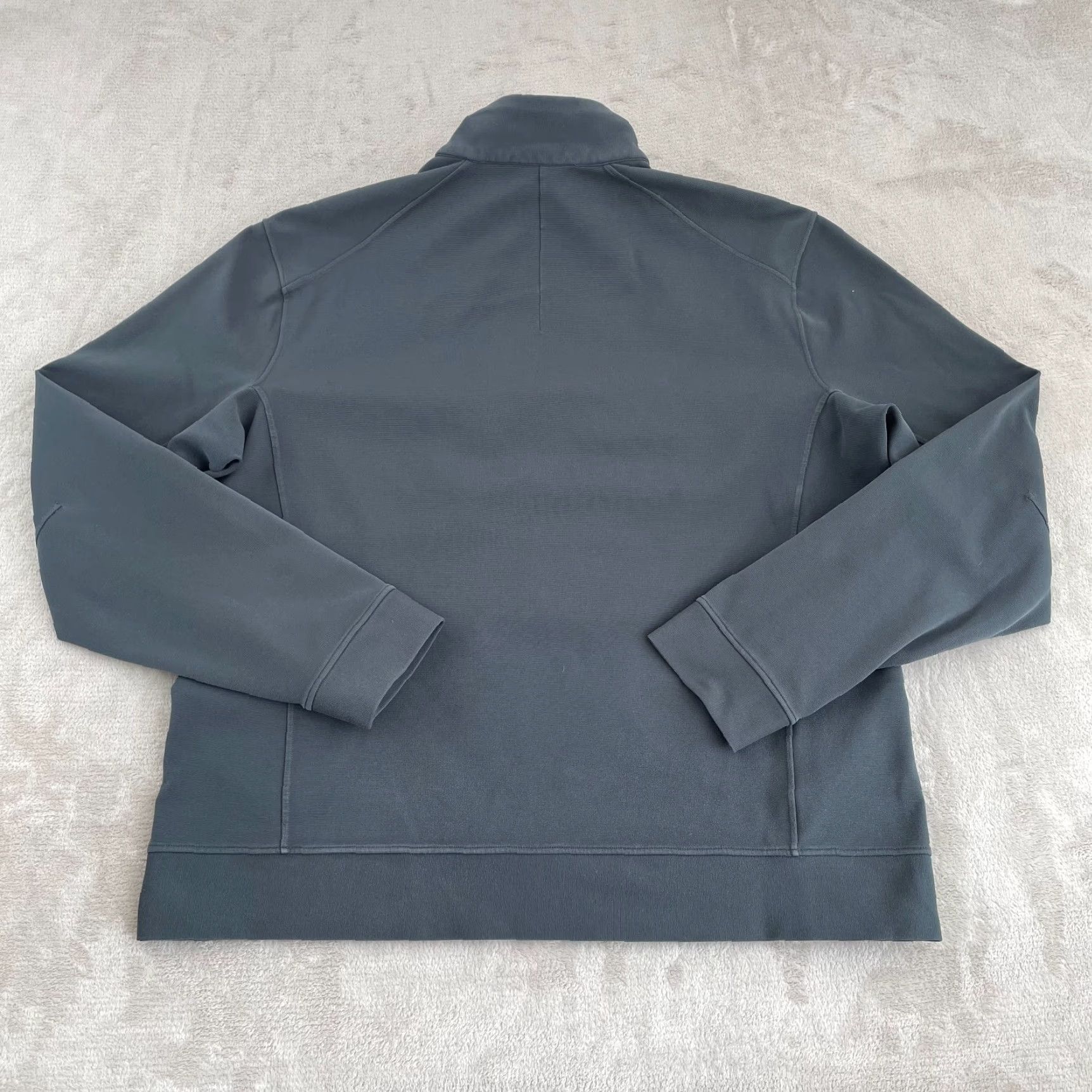 Lululemon Lululemon Sojourn Jacket Men 2XL Melanite Warpstreme Track Zip Performance Gym Size US XXL / EU 58 / 5 - 6 Thumbnail
