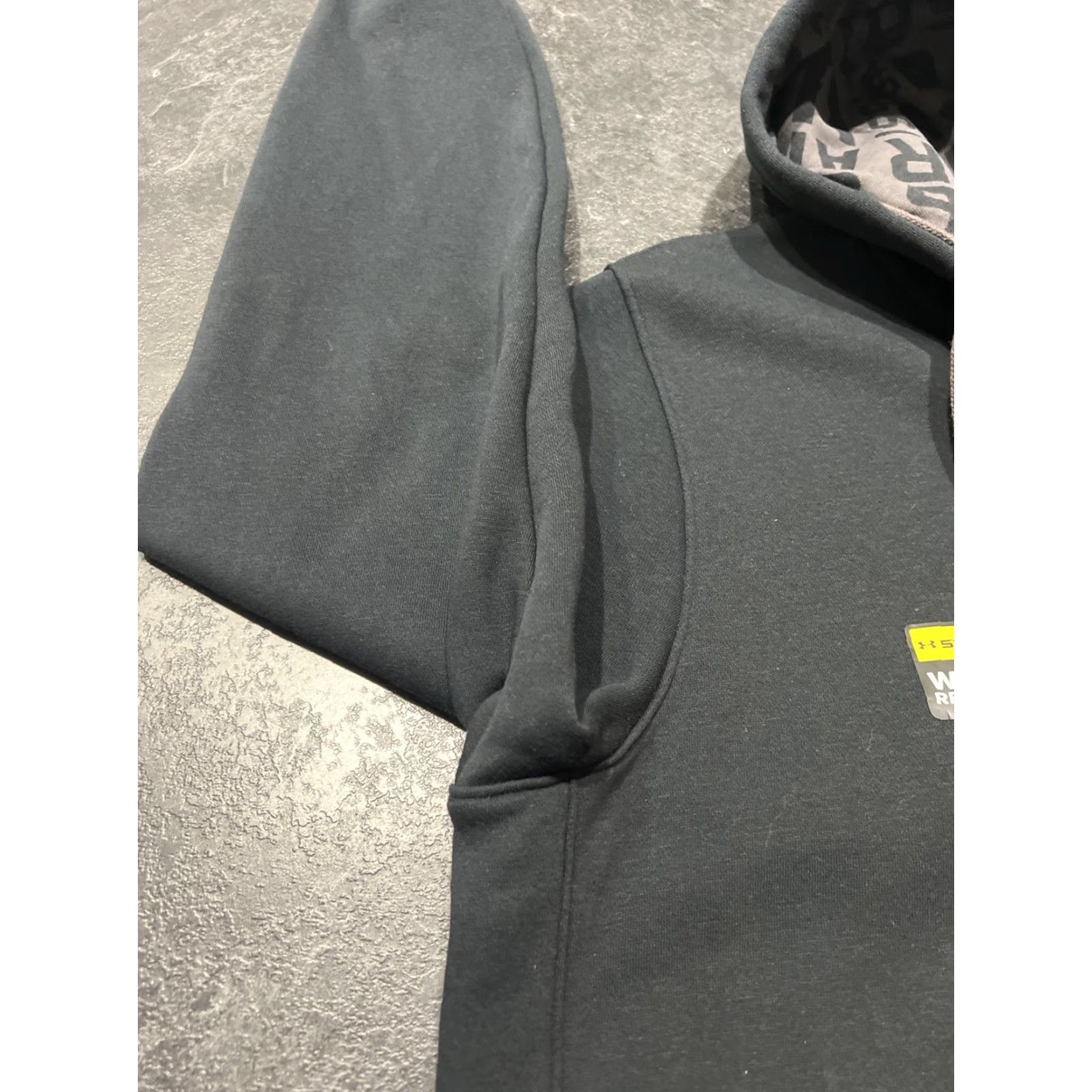 Under Armour Under Armour Storm Water Resistant Full Zip Hoodie M Black Mens Sportswear Size US M / EU 48-50 / 2 - 7 Thumbnail