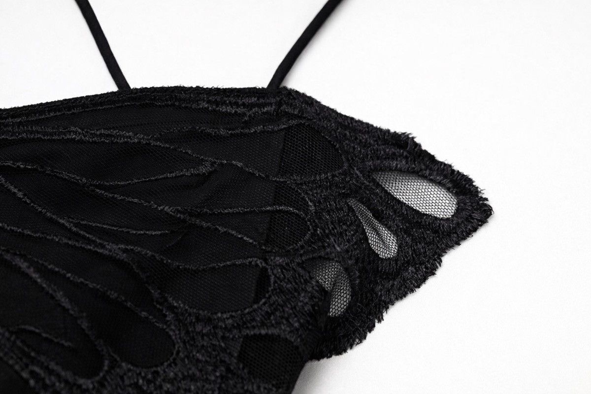 Other Midnight Butterfly Lace Top Size ONE SIZE - 6 Thumbnail