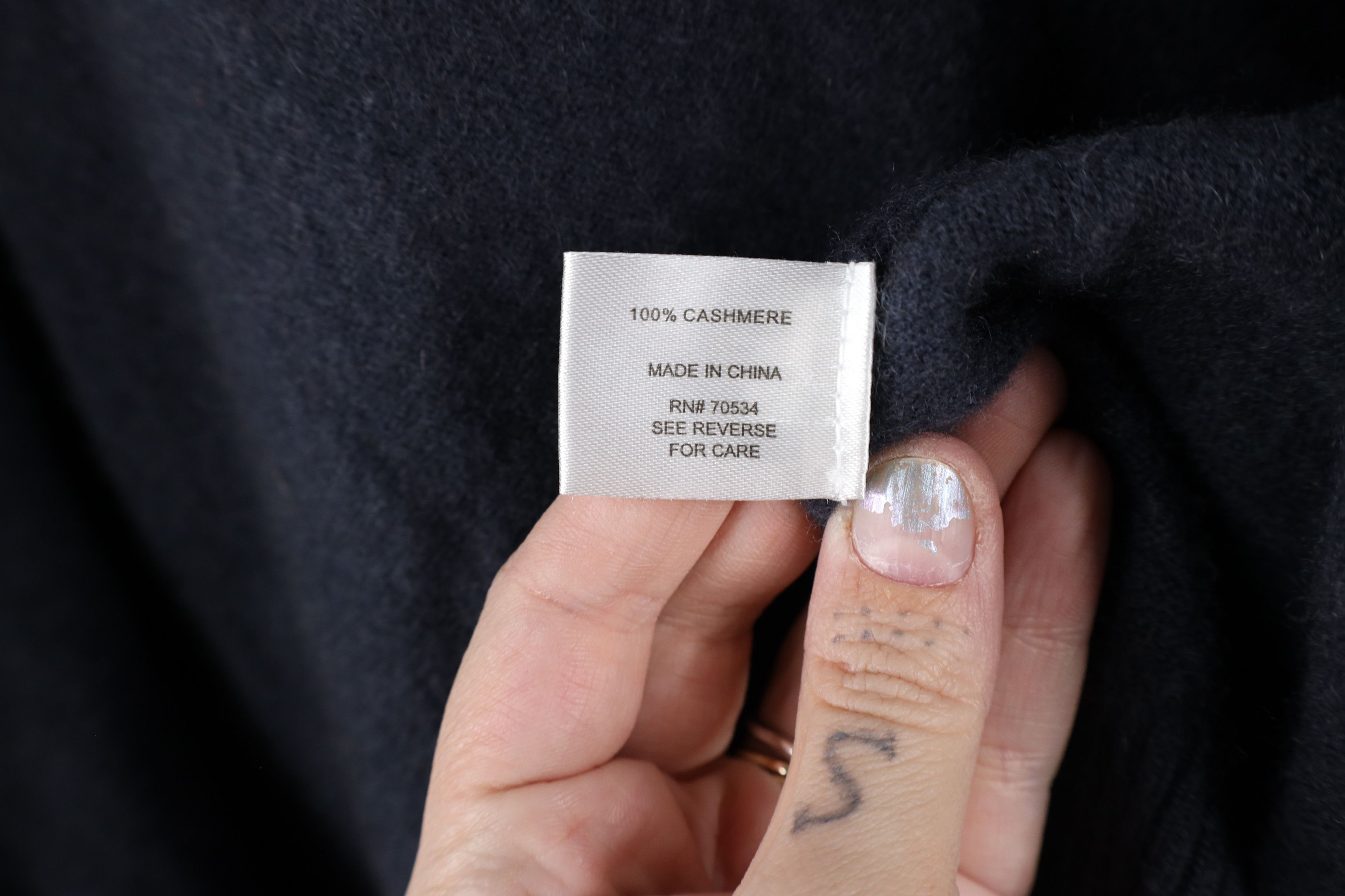 Orvis × Vintage Orvis Blank Soft Cashmere Knit Full Zip Hoodie Sweater Size S / US 4 / IT 40 - 7 Thumbnail