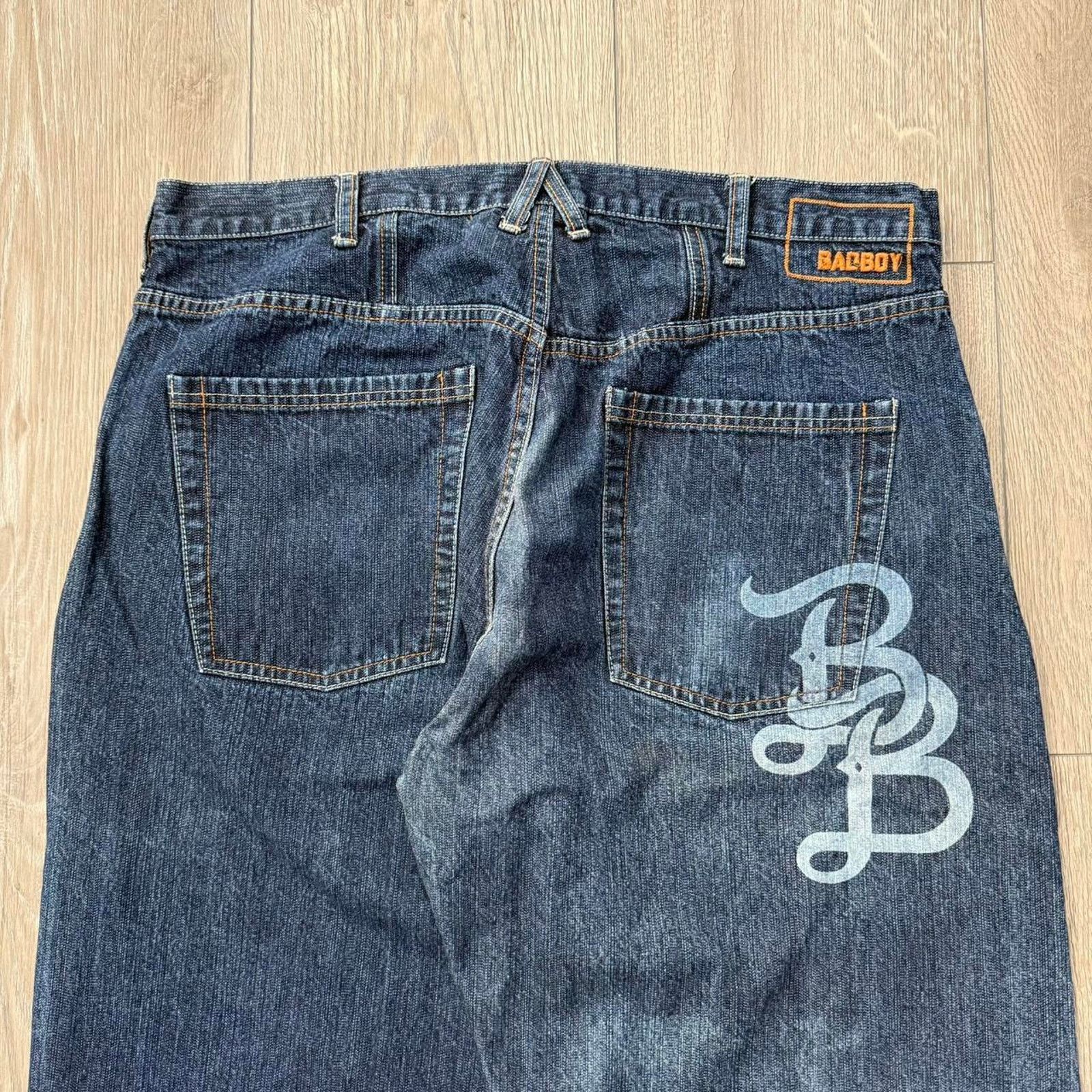 Other Vintage y2k badboy baggy denim jeans Size US 40 / EU 56 - 2 Thumbnail