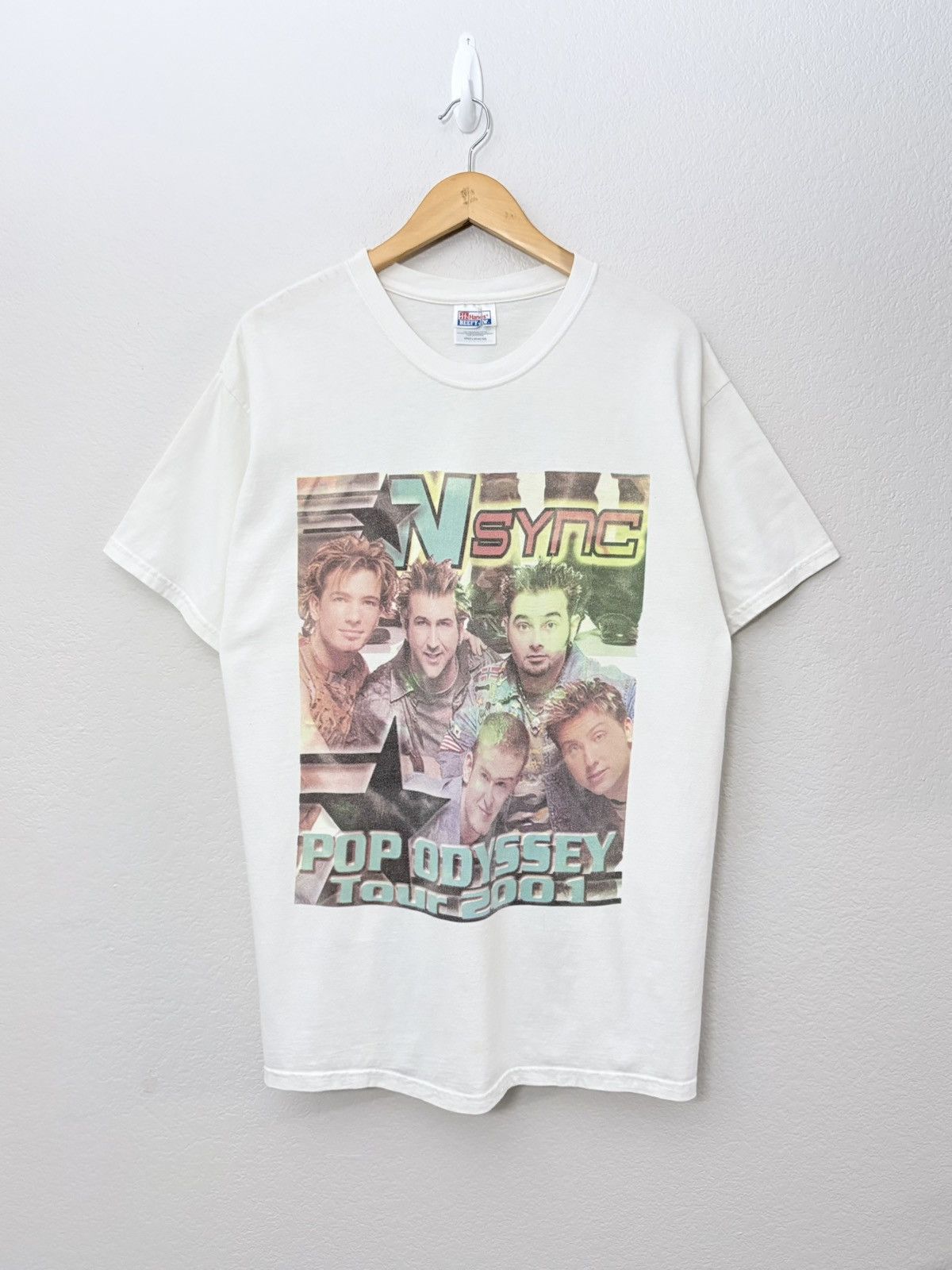 Band Tees Vintage NSYNC Tour Tee Rap Tee Style OG Parking Lot Boot Size US L / EU 52-54 / 3 - 1 Thumbnail